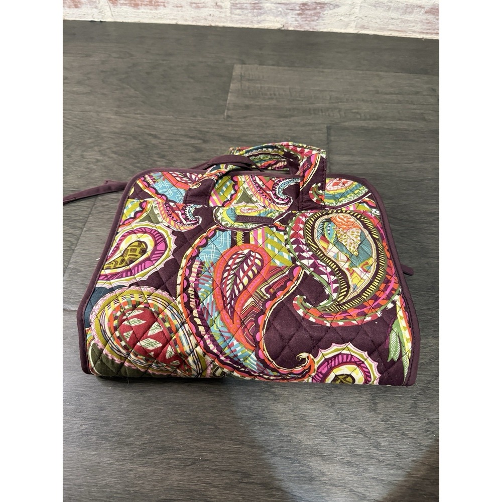 Vera Bradley Weekender Hanging Travel Organizer Twilight Paisley Large Bag